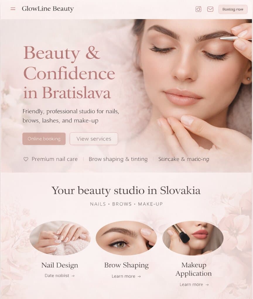 Strona GlowLine Beauty